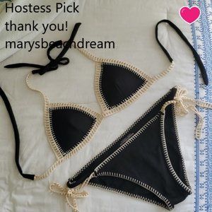 Victoria Secret bikini w/stitching 💖Hostess Pick